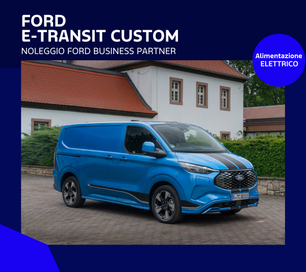 Nuovo E-Transit Custom