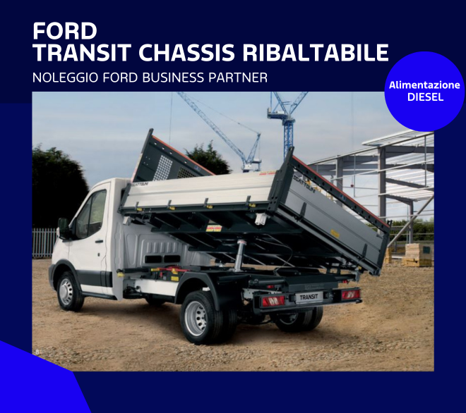 Promo Novembre Immaginepiccola Transit Chassis Ribaltabile
